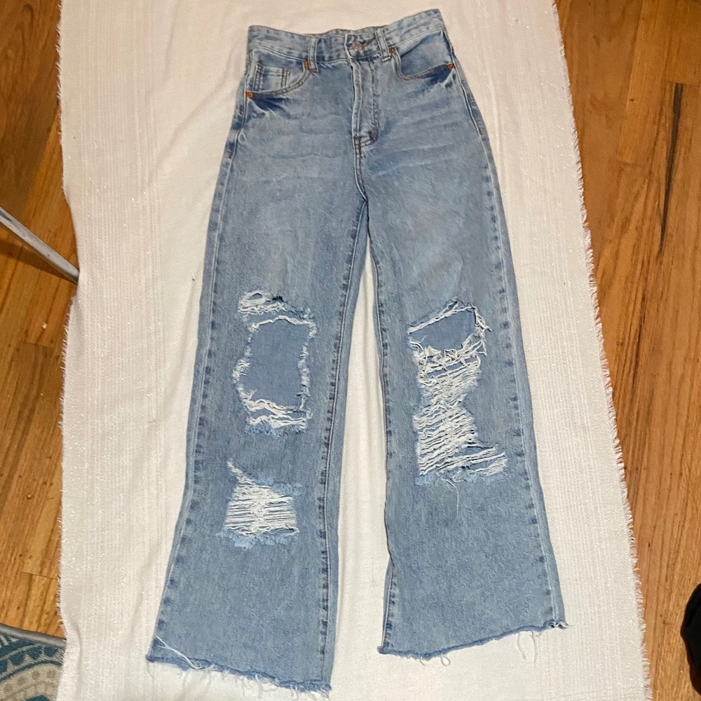 Vintage baggy high-rise jeans 💙